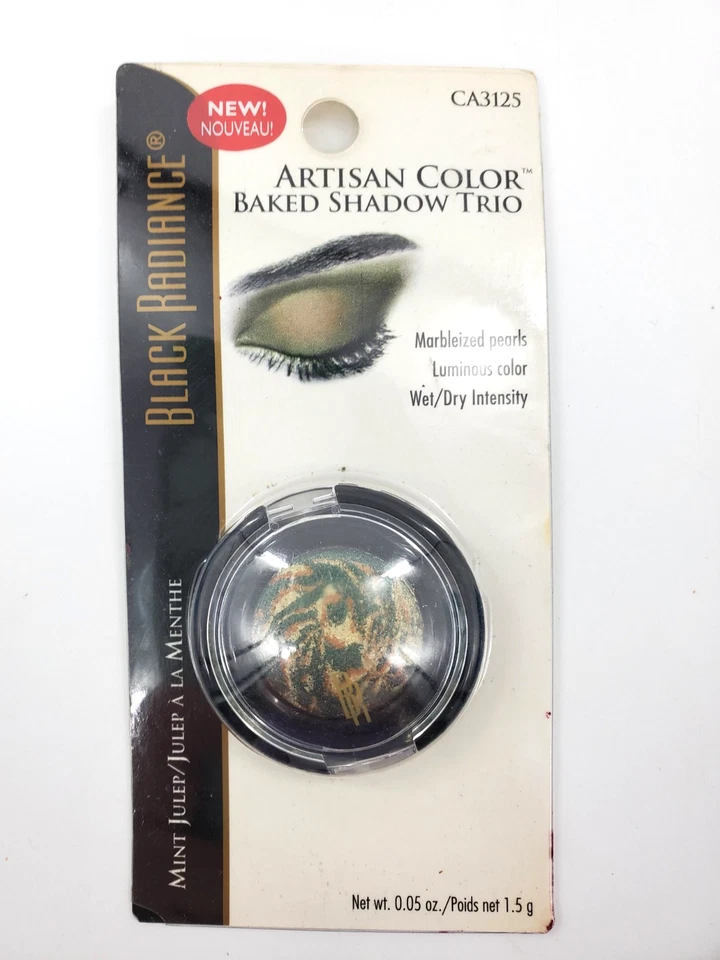 Trío de sombras de ojos Black Radiance Artisan Color 325 como nuevas Julep Baked Foto 1 de 3