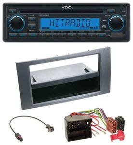 VDO AUX MP3 1DIN CD USB Autoradio für Ford Focus C-Max Galaxy S-Max 03-07 anthra - Bild 1 von 6