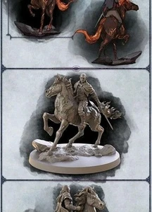 Warhammer Undead Vampire Counts Mounted Vampire Lord - Metal - Picture 1 of 2