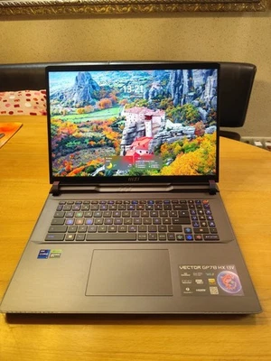 MSI Vector GP78 HX 13VH-493 17" QHD+ 240Hz i9-13980HX 16GB DDR5 1,5TB RTX 4080 - Bild 1 von 3