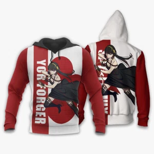 SPYxFAMILY Cosplay Anime Kapuzen Sweatshirt Hoodie Hooded Pullover Pulli Coat - Picture 1 of 2