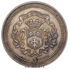 France Jeton argent 1837 Caisse d'épargne et de prévoyance de Pontivy