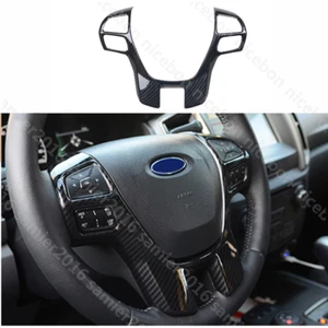 Carbon fiber color Steering Wheel Frame Decorator Cover for Ford Ranger - Bild 1 von 12