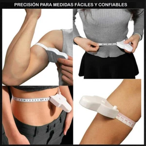 Metro Corporal Adipometer Caliper Fitness Gym Ejercicios Grasa Musculos - Picture 1 of 6