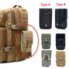 2 Style Universal Tactical Molle Waist Pack Cell Phone Bags Card Holder Pouch