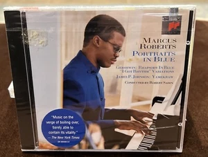 Marcus Roberts Porträts in blauer Musik-CD noch versiegelt! Brandneu - Bild 1 von 2