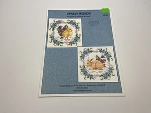 Imaginating Spring Friends Counted Cross Stitch Pattern 8P - Picture 1 of 3