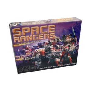 eM4 Miniatures Space Rangers 5 Plastic Rangers Including Weapons & Commander NEW - Picture 1 of 2