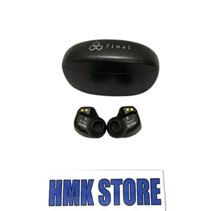 Final ZE3000 Black TWS Earbuds Bluetooth Wireless 5.2 aptX Adaptive Used Tested - Picture 1 of 21