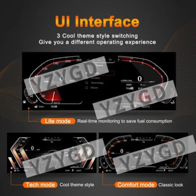 For BMW Z4 E89 2009-2016 Digital LCD Instrument Cluster Speedometer Dashboard — 第 1/4 张图片