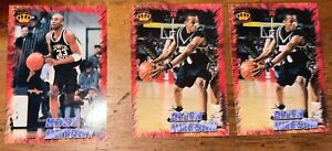KOBE BRYANT -Pacific Collection 1996 - RR-6 - Rookie RC + 2 Iverson Rookies RR20