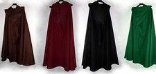 leichter Umhang Baumwolle Kapuze Mittelalter Mantel Umhang CAPE Gothic Sommer