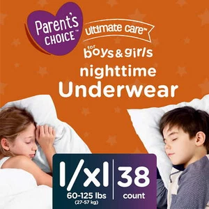 Parent's Choice Nighttime Underwear,L/XL, 38 Count (Select for More Options),NEW - Picture 1 of 12