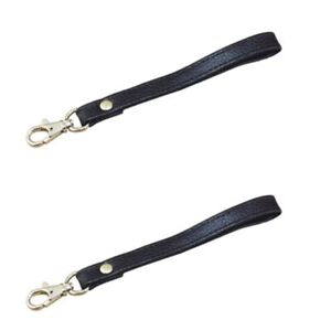 Black Wristlet Strap 18cm Wristlet Keychain Strap Hand Wrist Strap  For Clutch