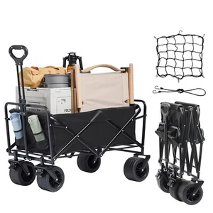 VEVOR Carrello pieghevole Carrello spiaggia carico max. 350 libbre - Bild 1 von 12