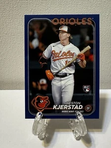 2024 Topps Update - #US-86 Heston Kjerstad (RC) - Rookie Debut - Blue Parallel - Picture 1 of 2