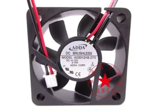 1PC ADDA AD5012HS-D70 12V 0.14A 5CM 5015 2-wire cooling fan - Picture 1 of 2
