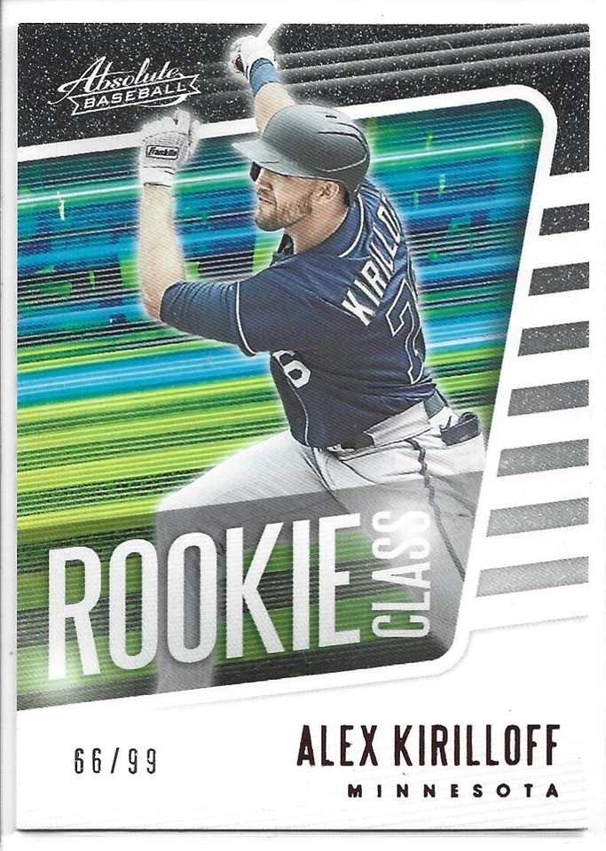 2021 Panini Absolute Rookie Class Red /99 Alex Kirilloff RC-14 - Image 1 of 1