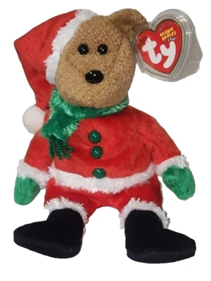 Ty Beanie Baby - KRINGLE the Bear (8.5 Inch) NEW MWMTs Plush Stuffed Animal Toy - Image 1 of 4