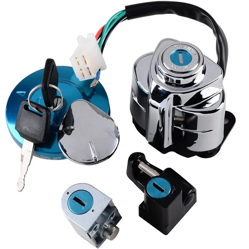 Ignition Switch Gas Tank Cap Lock Key for Honda Shadow VLX VT 600 750 1991-2013 - Image 1 of 4