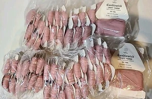 New Cherry Blossom Pink 100% COTTON Candlewicking Craft Yarn Thread ~ 3000 Yards - Picture 1 of 5