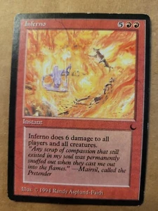 Magic The Gathering Magic The Dark Magic The Gathering Inglés Rojo Raro 1994 LP DESCUENTO A GRANEL - Imagen 1 de 1