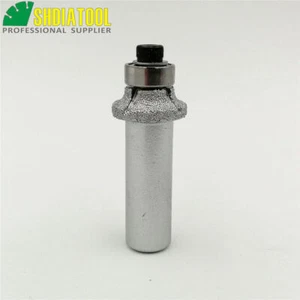Diamant Fräser Granit Stein Werkzeugschneider 1/2 "Schaft 1 Stk. Radius 3mm - Bild 1 von 6