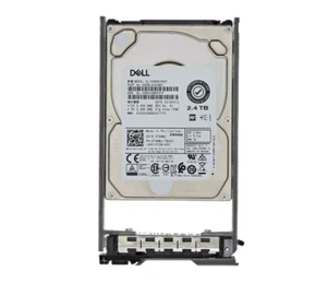 NEW Dell F9NWJ 2.4TB 10K SAS 2.5" 12G AL15SEB24EQY PowerEdge Hard Drive w/Caddy - Picture 1 of 2