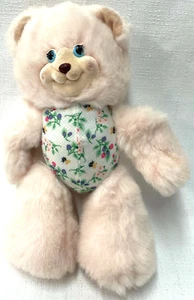 Berrylynn Bear Fisher Price w/ Floral Outfit 2000 75097 98 Rare 9” Plush Stuffed - Picture 1 of 9