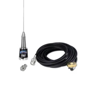 Wytrzymałe radia RH-5R 1/2 fali VHF Zestaw anten zewnętrznych z kablem koncentrycznym i adapterem - Zdjęcie 1 z 2