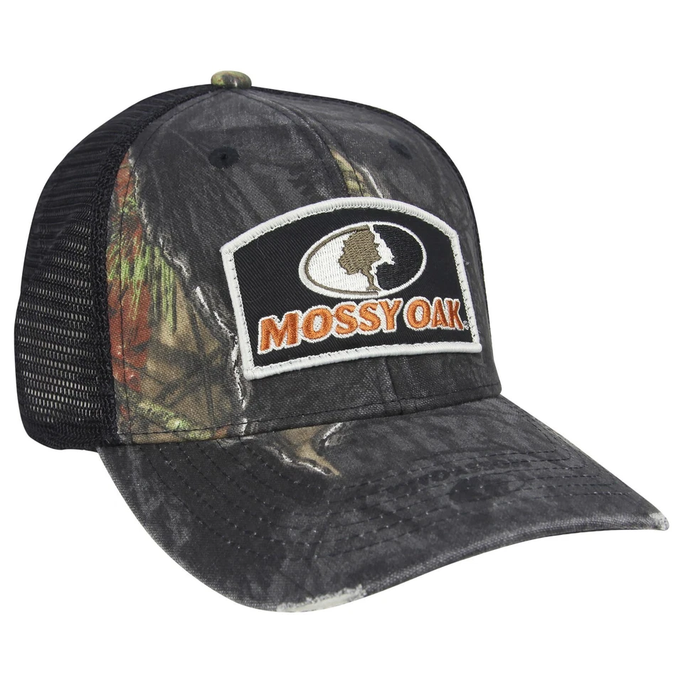 Gorra Mossy Oak Malla Envejecida Espalda Ajuste Elástico (L/XL)- MOBE Foto 1 de 3