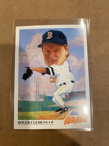 1991 Score #399 Roger Clemens All-Star Boston Red Sox Baseball Card,