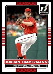 2015 Donruss #178 Jordan Zimmermann   Washington Nationals - Picture 1 of 2
