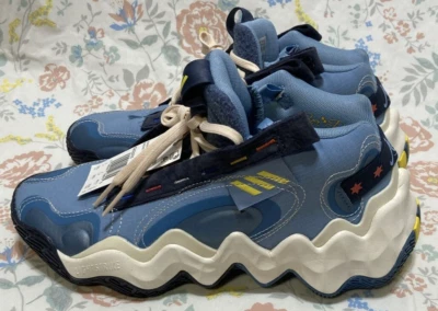 Adidas Exhibit B Mid Tech Blue Size 8.5 New GZ2375 - Image 1 of 4