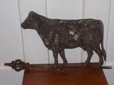 Vintage Cow Hollow Body Weathervane - Image 1 of 4
