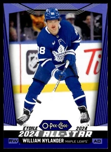 2024-25 O-Pee-Chee All Star Blue Border William Nylander #519 - Bild 1 von 3