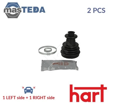 417 983 CV JOINT BOOT KIT PAIR WHEEL SIDE HART 2PCS FOR TALBOT SAMBA - Image 1 of 4