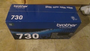 Genuine OEM Brother TN-730 Black Toner Cartridge NEW - Bild 1 von 5