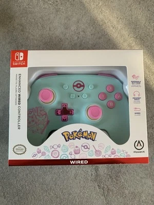 PowerA Nintendo Switch Controller Enhanced wired - Pokémon Friends - Neu & OVP - Bild 1 von 2