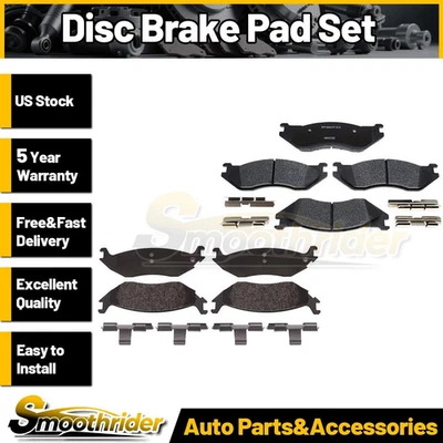 Juego de 2 pastillas de freno de disco delanteras traseras Raybestos para Dodge Ram 1500 2002-2004 Foto 1 de 3