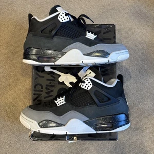 Size 9.5 - Air Jordan 4 Retro 2024 Fear - Picture 1 of 9