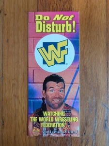 WWF Razor Ramon Coliseum Video Non Disturbare Porta Appendiabiti Cartello Carta Promo WWE - Foto 1 di 2