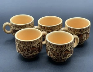 Vintage Set Of Handmade Greek Replica Teacups no. 106 by BYD Vassilopoulos - Picture 1 of 22