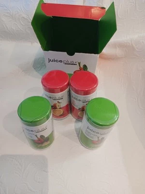 JUICE PLUS+ 2 VEGETABLE 2 FRUIT BLEND JUICE POWDERS 420 CAPSULES 4PK EXP 08/2026 - Image 1 of 4
