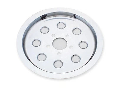 Tampa de polia de acionamento por correia cromada Bikers Choice (roda dentada de 70 dentes) 80039BX 493393 - Imagem 1 de 4