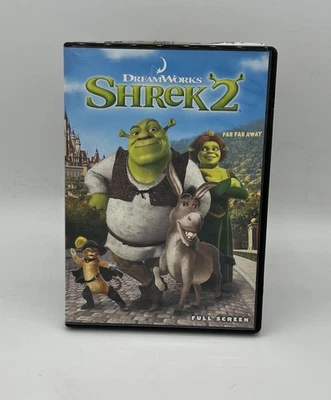 Shrek 2 DVD Movie Comedy Family Fantasy Kids Adventure Animation DreamWorks Film - Image 1 of 4