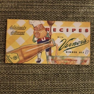 Rezepte mit Vernon's Ginger Ale Vintage Sammelbroschüre - Bild 1 von 2