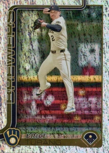 Lámina arco iris Topps 2025 #45 Brice Turang - Imagen 1 de 1