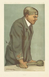 VANITY FAIR SPION CARTOON John Hassall "Poster" Illustrator. Von Strickland 1912 - Bild 1 von 2