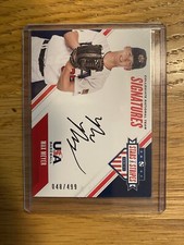 MAX MEYER 2020 Panini Stars and Stripes USA Auto Autograph /499